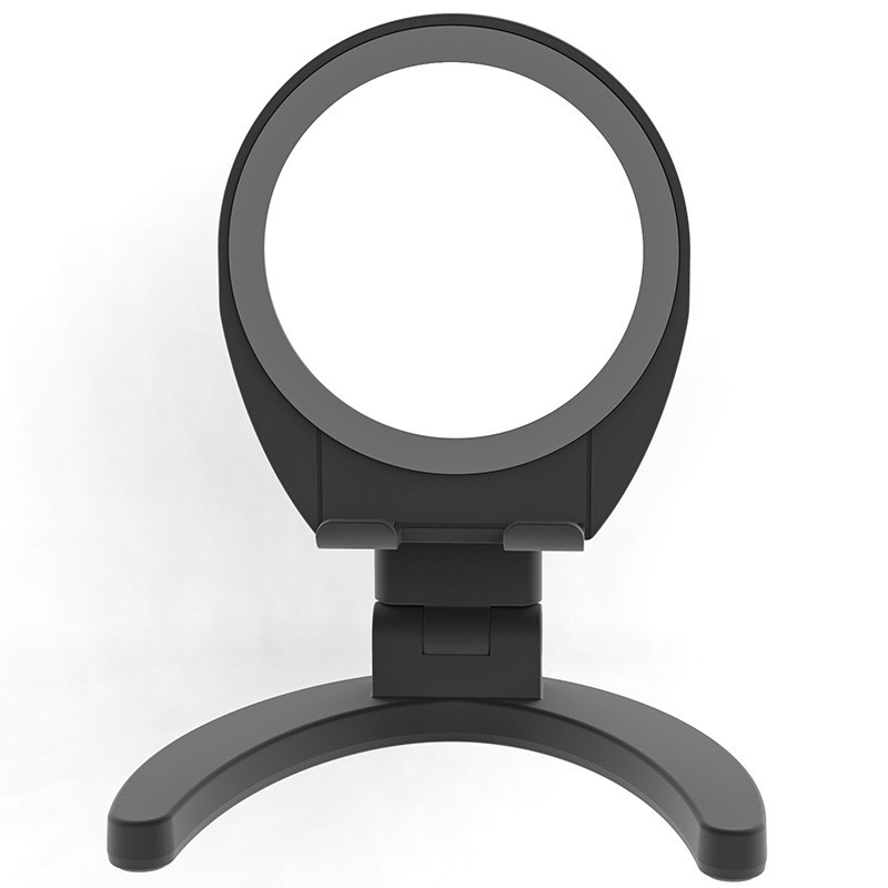 Portable Phone Holder Stand Desk Tablet With Mirror Mobile Phone Bracket With Mirror Foldable Phone Holder
