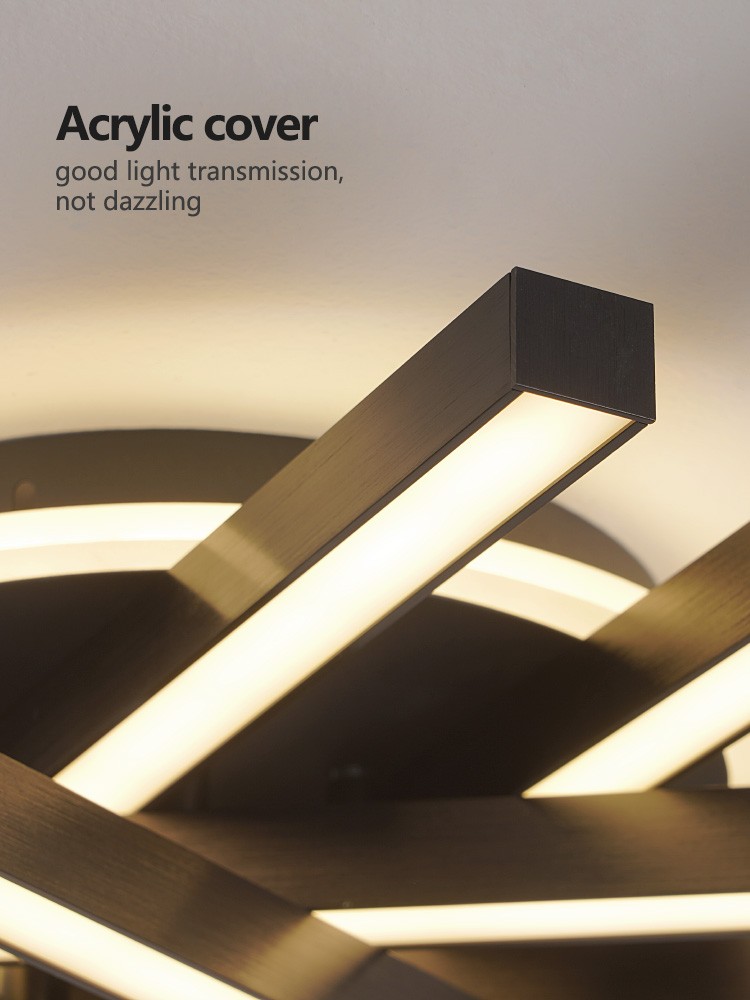 2024 Nordic Modern LED Ceiling Lamp - Living Room, Dining Room, Bedroom Chandelier