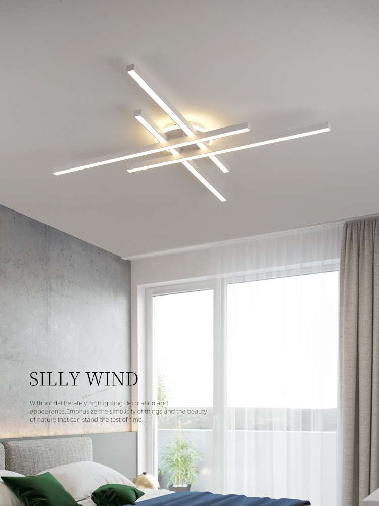 2024 Nordic Modern LED Ceiling Lamp - Living Room, Dining Room, Bedroom Chandelier