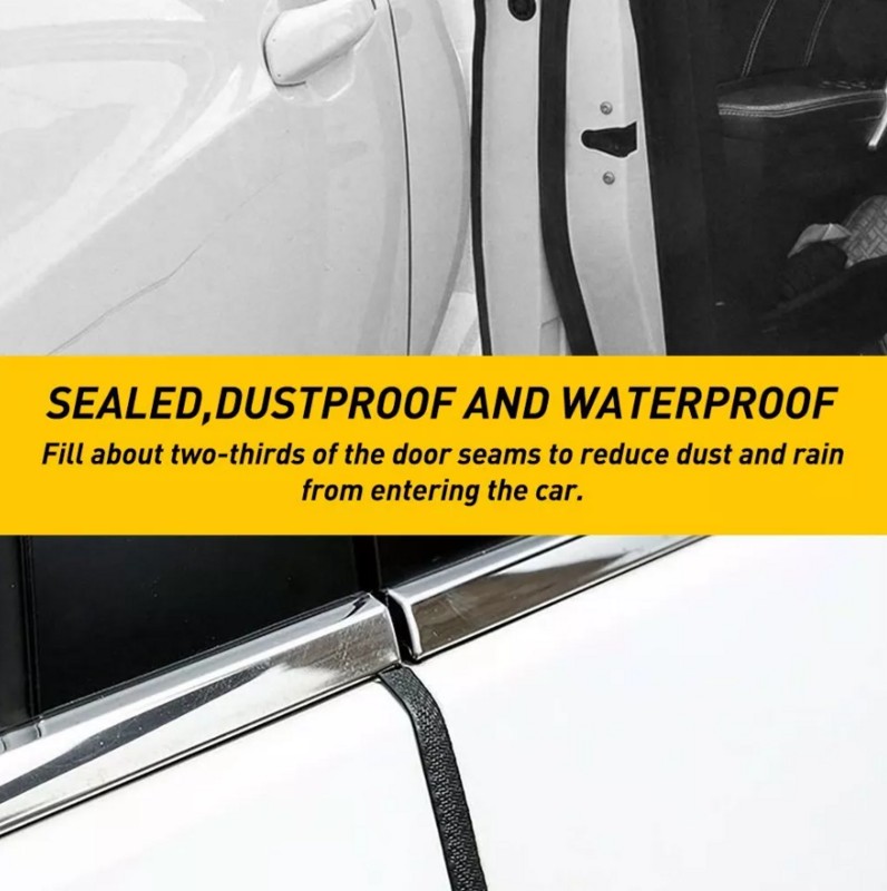 5M Car Door Seal Strip Protector Edge Trim