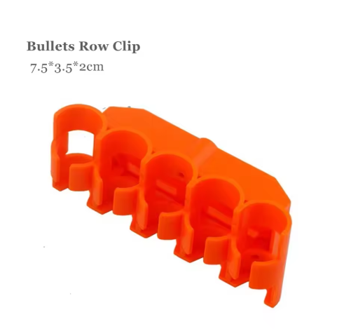 Universal Toy Gun Accessories for Nerf N-strike Elite Series Muffler Tail Stock Flashlight Soft Bullets Toy Gun Mosdified