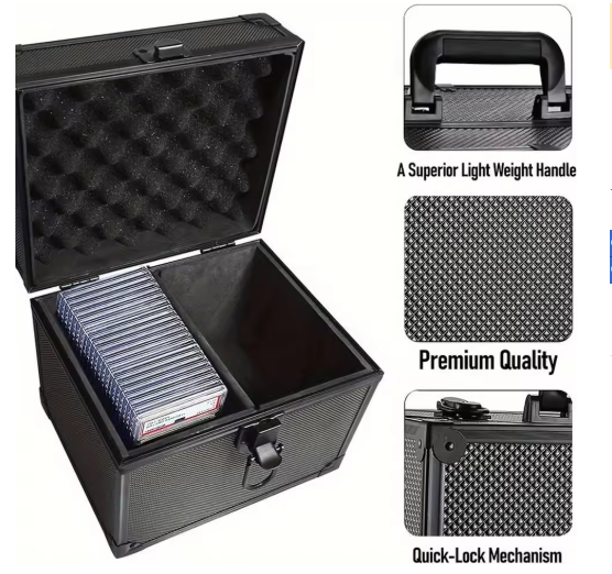 Graded Card Storage Box Organizer for PSA BGS FGS SGC Trading Cards Slabs Card Brick Case for MTG PKM PTCG Sports Card Holder