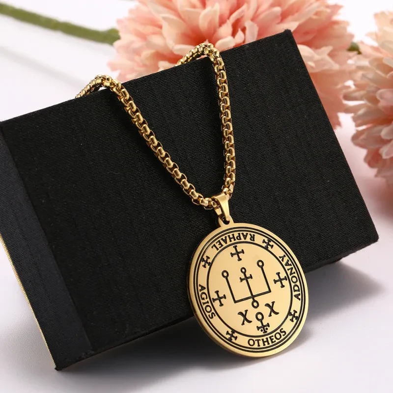 Raphael Enoch Archangel Necklace