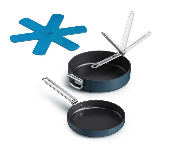 Space 2 Piece Non-Stick Frying Pan Set