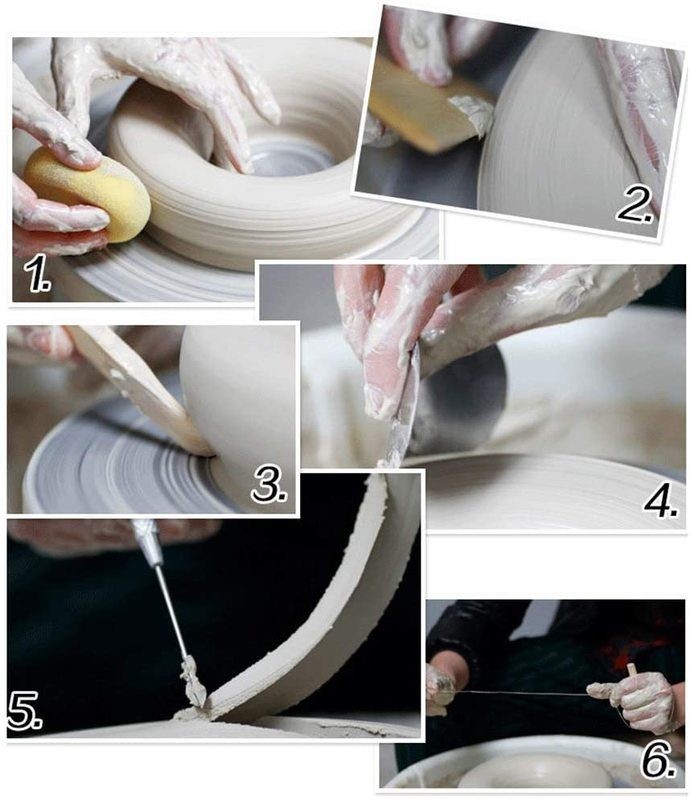 Clay Sculpting Carving Pottery Starter Tool Set