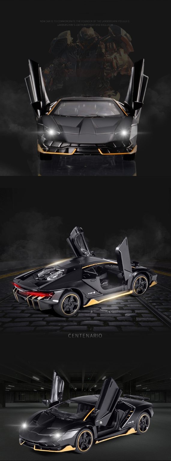 Die Cast Car, Lamberghini 770 Model, 1:32.
