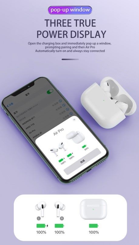 EarPods Pro, Wireless Earbuds. High Quality.