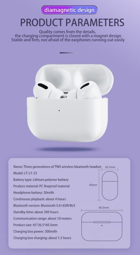EarPods Pro, Wireless Earbuds. High Quality.