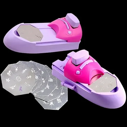 Diy draagbare nail printer art stempelen tool nagellak decoratie printer machine nail stamper set voor nail design