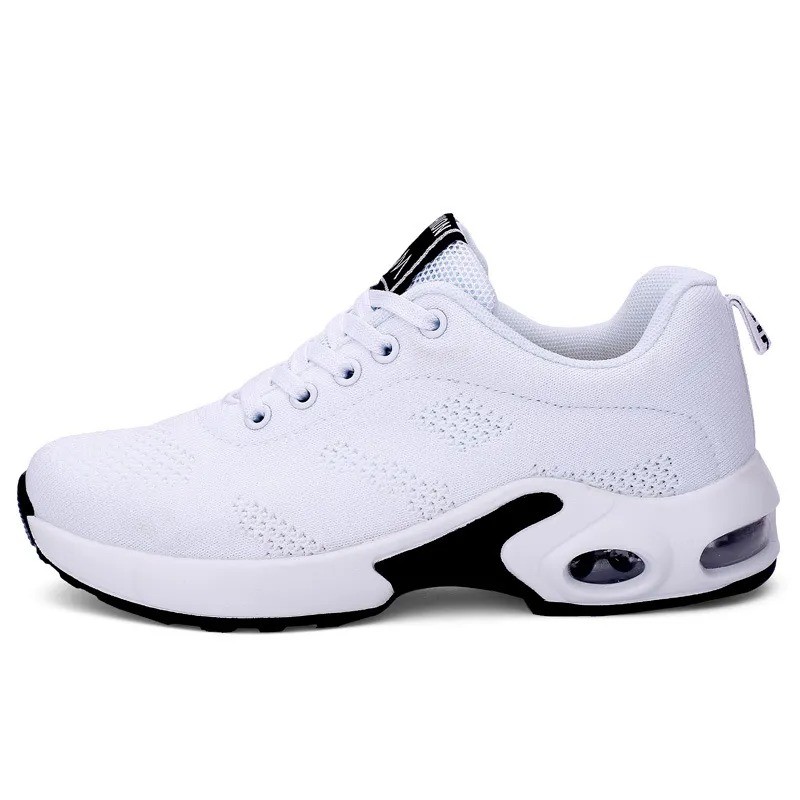 Women's Breathable Lightweight Cushioned Lace-Up Sneakers