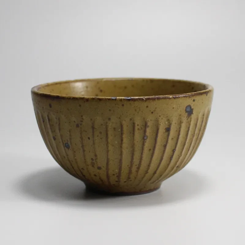 Household Stoneware Bowl Simple And Creative Rice Bowl Ceramic Tableware