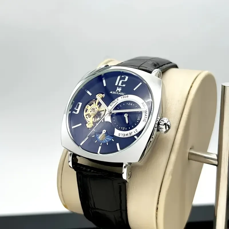 Retro Square Mechanical Watch