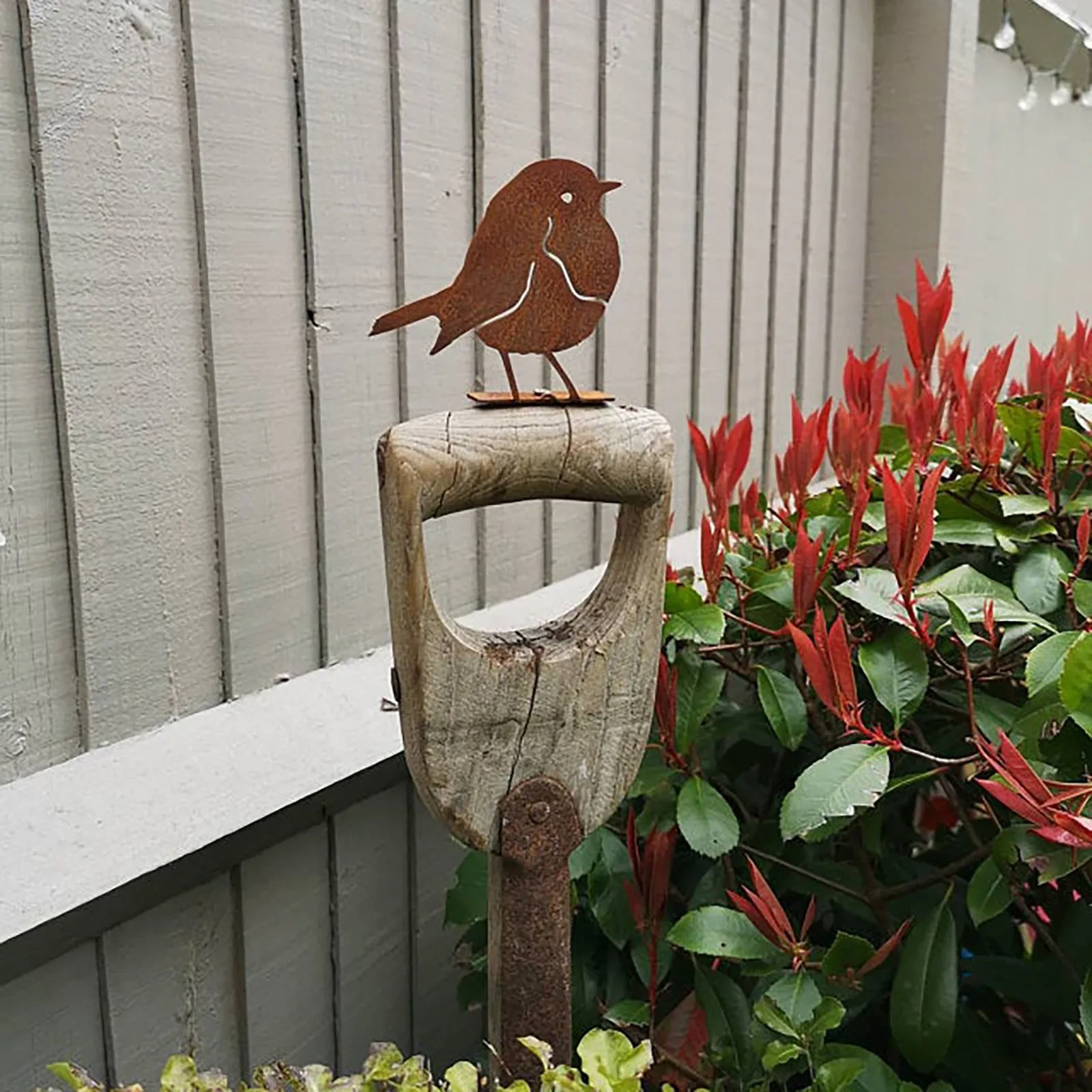 Bird Shape Art Silhouette Decoration Metal Animal Outline Silhouette Art Garden Decoration