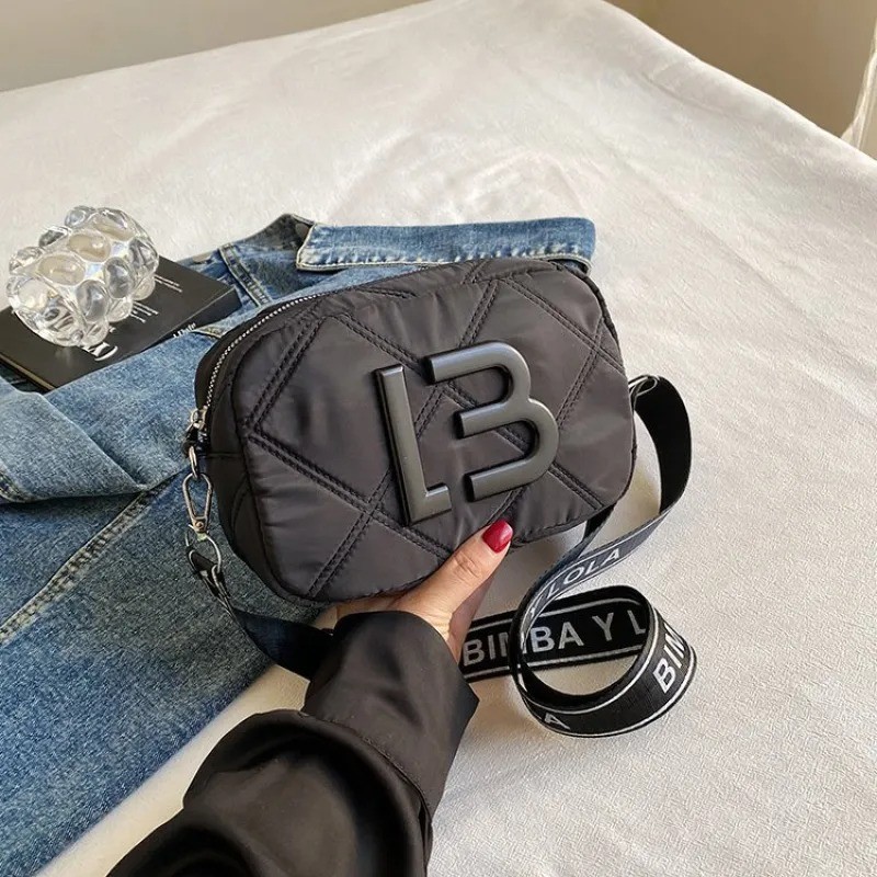 Women's Solid Color Small Square Shoulder Bag