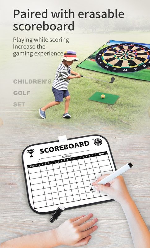 Mini Golf Game Set Golf Putting Chipping Hitting Mats