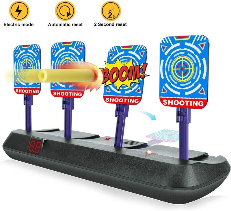 Shooting Target for Nerf Gun Electronic Scoring Auto Reset Targets