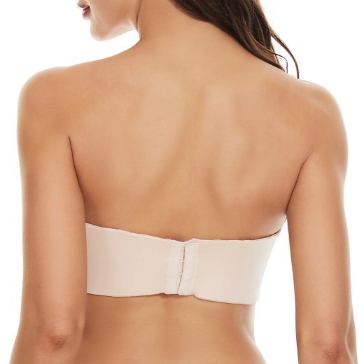 Underwear Seamless Invisible Bra Removable Push Up Thin With Steel Ring