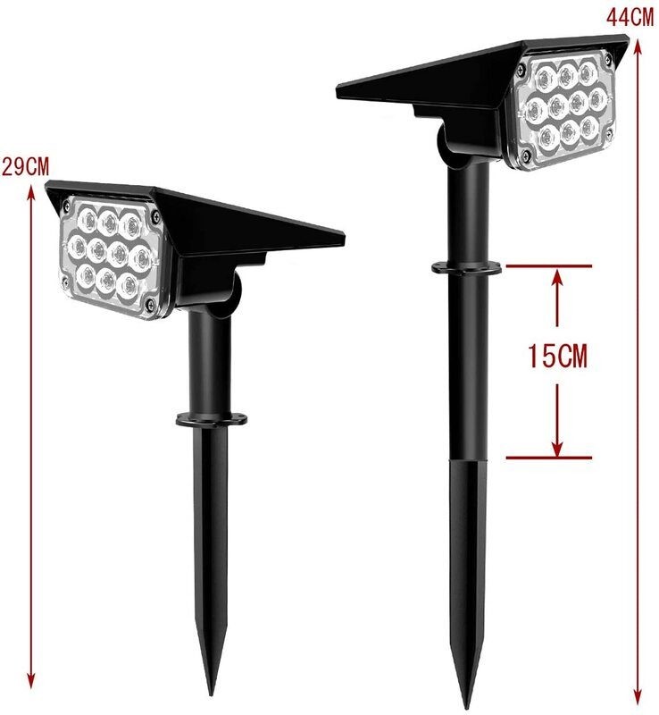LED Spotlights Outdoor Garden Solar Light Lamp