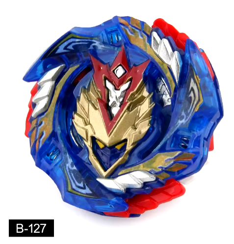 B-127 Cho-Z Valkyrie Valtryek Starter Booster Gyro Metal Spinning Top Burst Blablade Boys Kids Battle Toy
