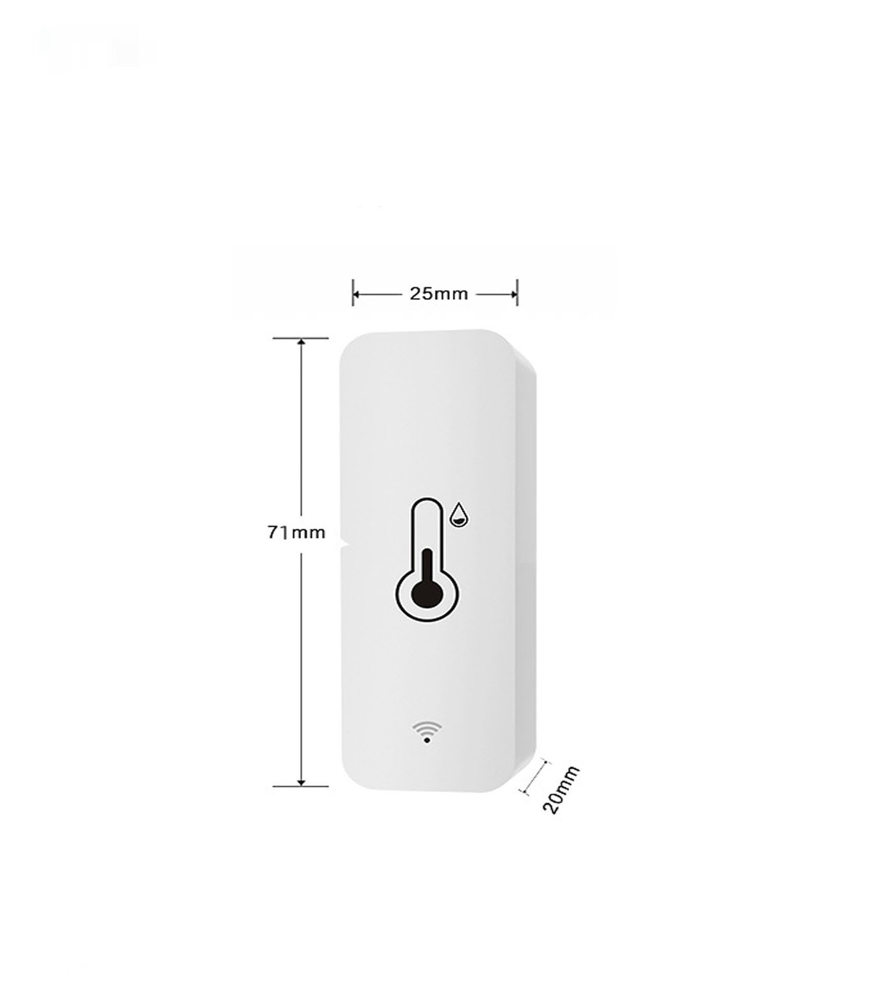 Temperature And Humidity Sensor WiFi Intelligence