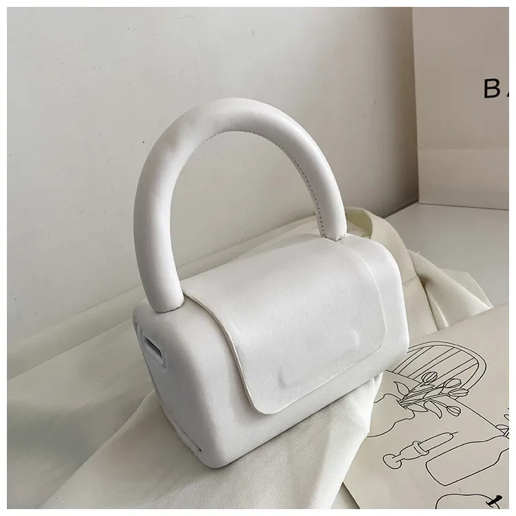 Hand Pillow Bag Simple Candy Color Jelly