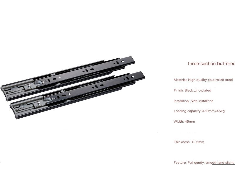 300mm Drawer Runner Soft Close