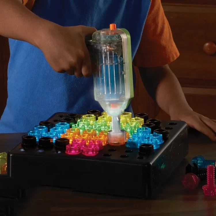 Electric Drilling Game Preschool Education Children's Educational Science Toys