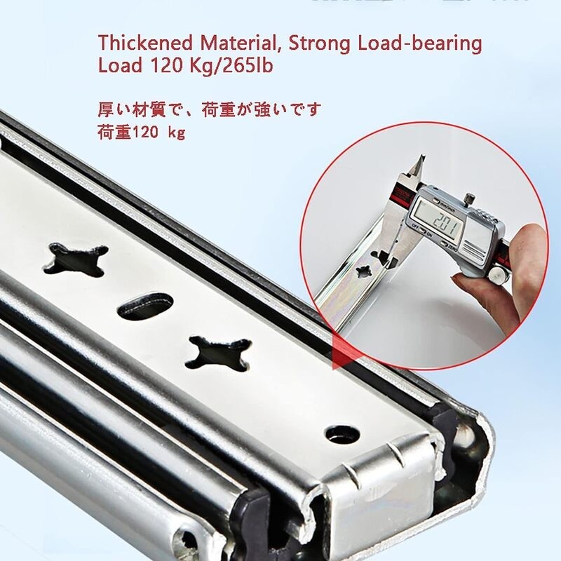1200mm Drawer Slides Runner