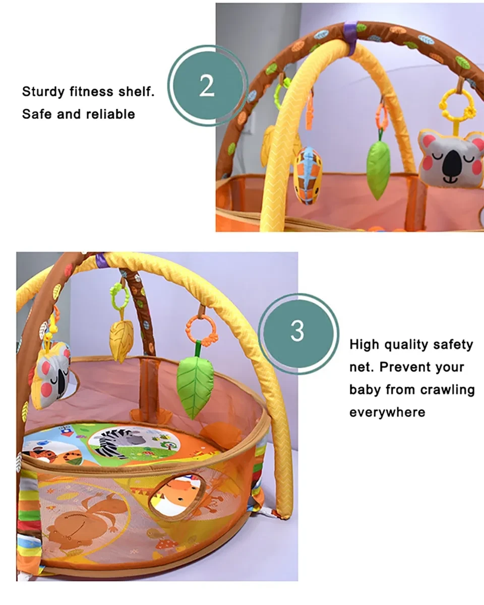 Baby Anti-Urine Marine Game Mat Climbing Mat Fitness Rack