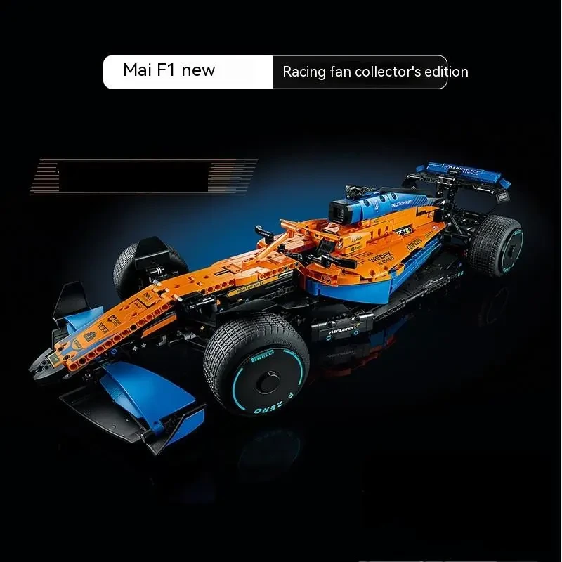 Mailun F1 Racing P9926 Technology Machinery Group Series Boys Puzzle Small Particles Assembled Building Block Toys