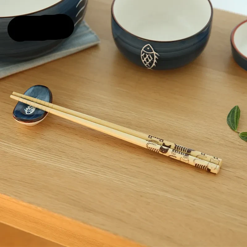 Natural Family Pack Solid Wood Hot Pot Chopsticks Long Bamboo