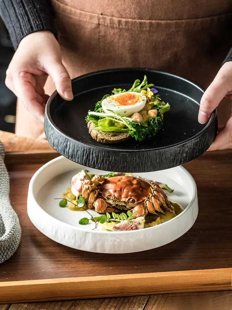 Household Good-looking Creative Ceramic Plate