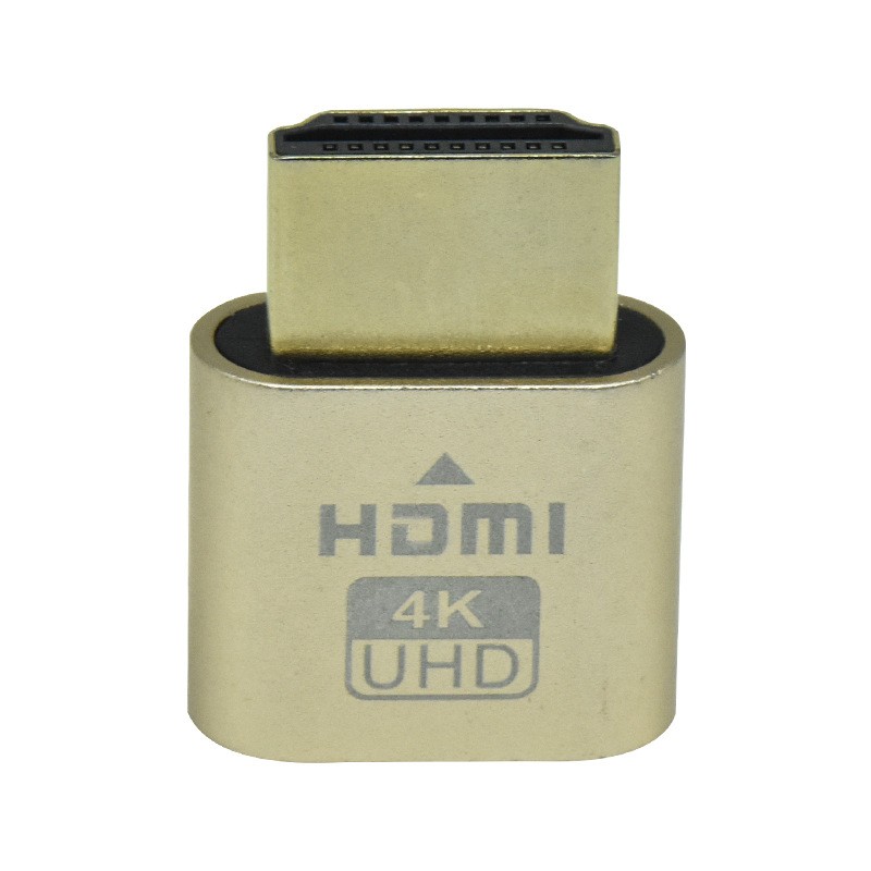 Graphics Card Spoof HDMI Fake Load VGA Analog Camouflage HD Lock Screen Virtual Display