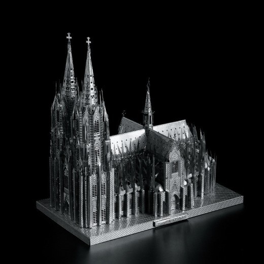 3D Three-dimensional Metal Children's Diy Cottage Assembly