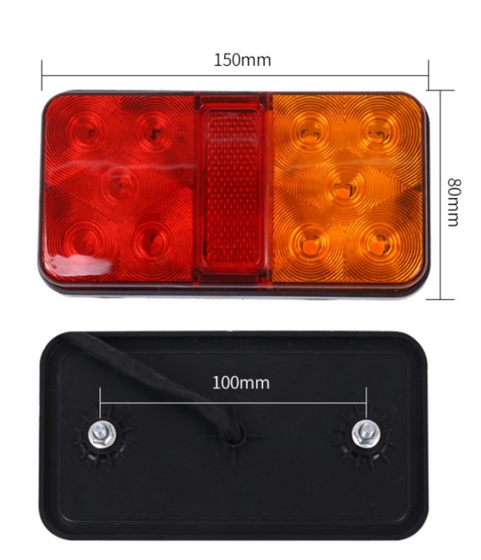 12V Led Trailer Tail Lights Truck Caravan Ute Boat Light