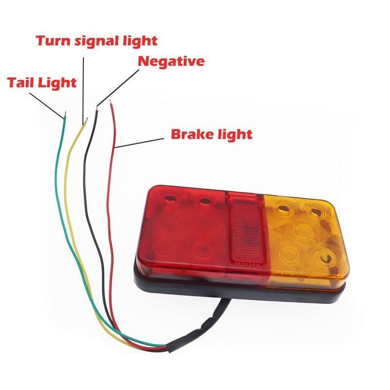 12V Led Trailer Tail Lights Truck Caravan Ute Boat Light