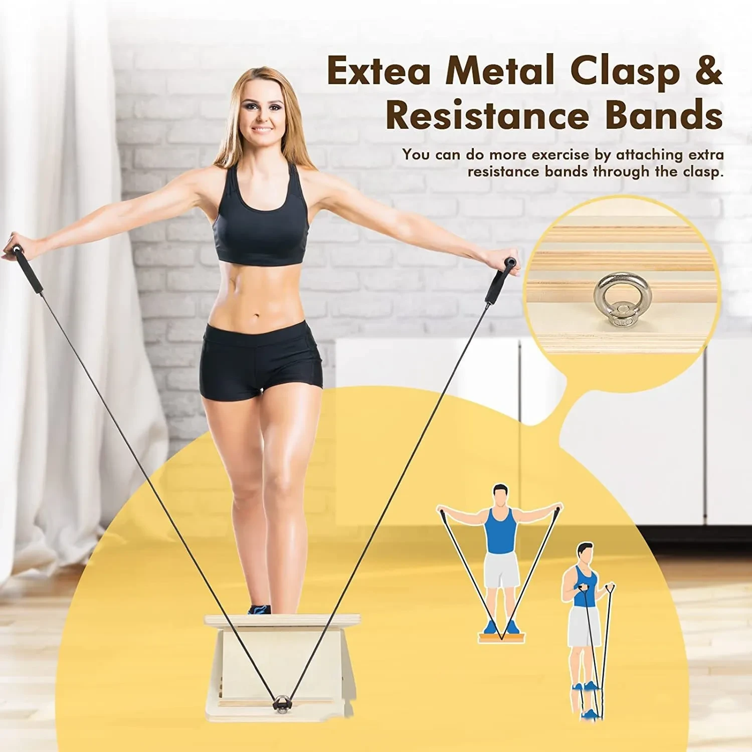 Wooden Stretch Board Rehabilitation Training Wooden