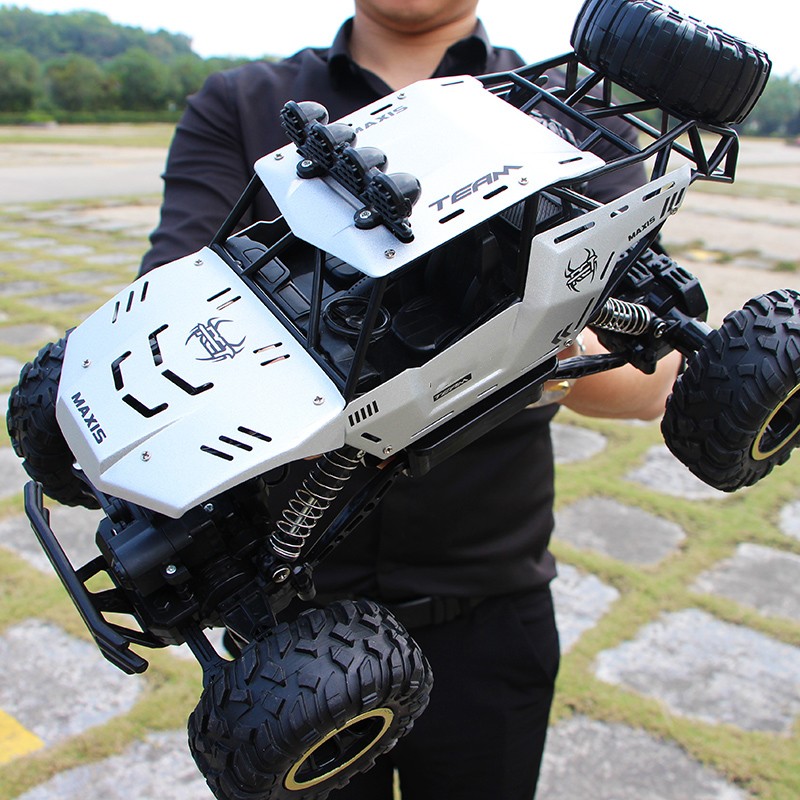 1:12 / 1:16 4WD RC Car with LED Lights - Off-Road Buggy and Control Truck