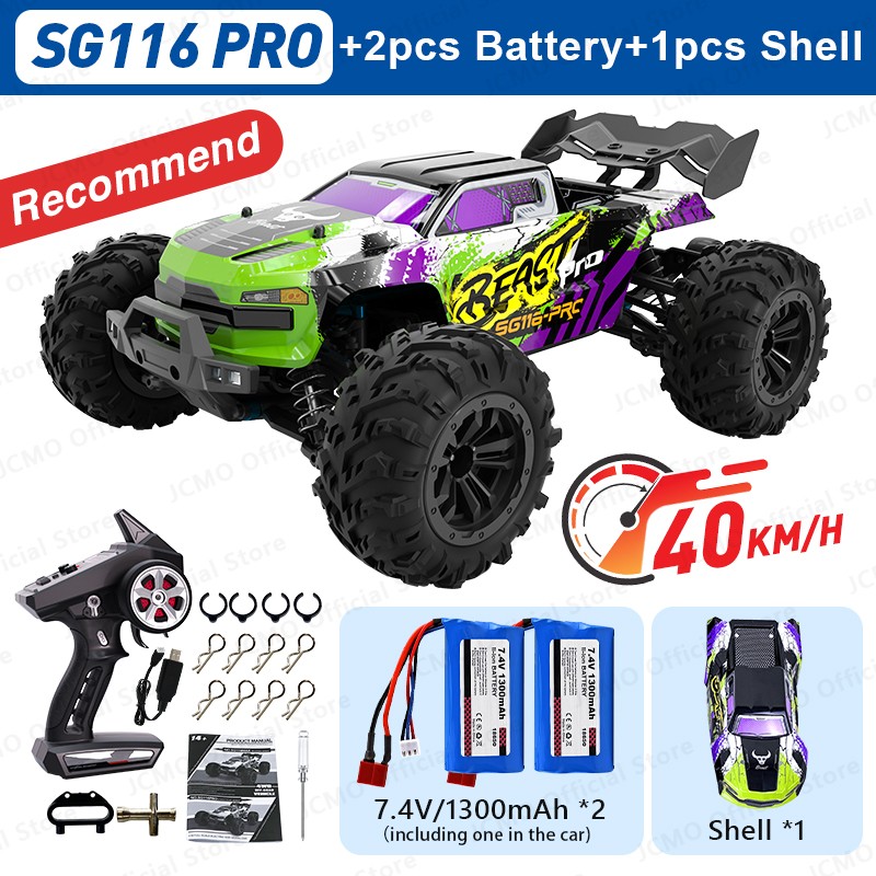ZLL SG116 MAX RC Car - Brushless 4WD Professional Racing Car