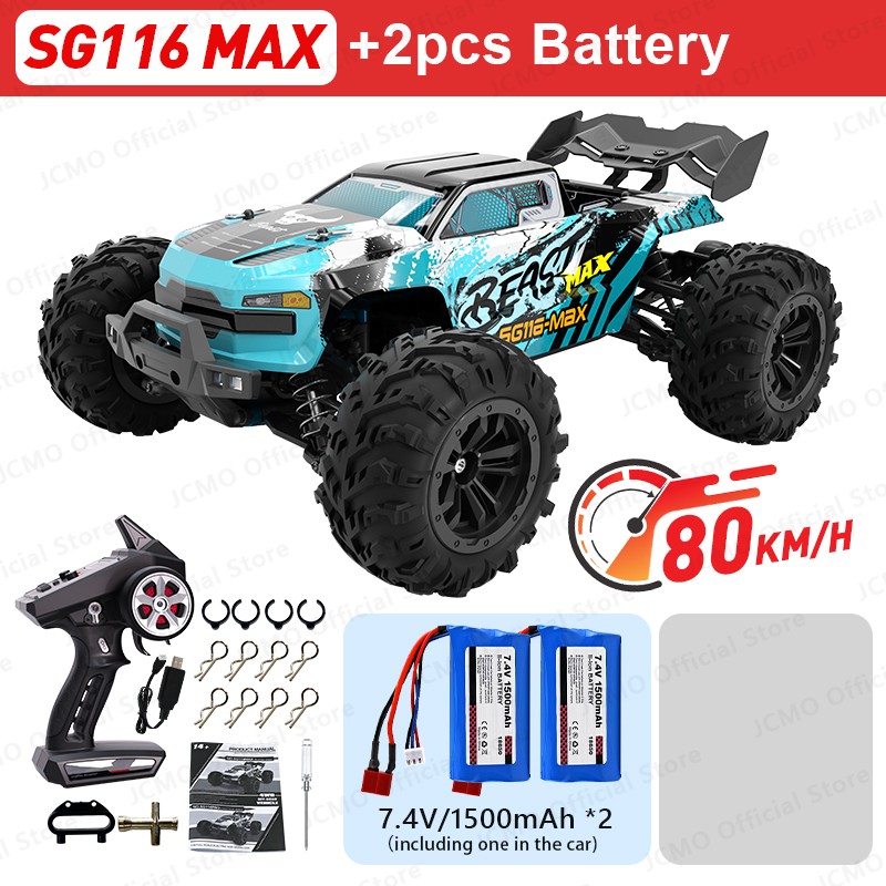 ZLL SG116 MAX RC Car - Brushless 4WD Professional Racing Car