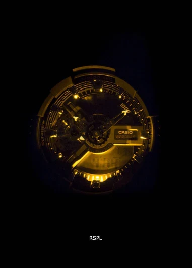 Casio G-Shock World Time Analog Digital GA-110-1A GA110 Mens Watch
