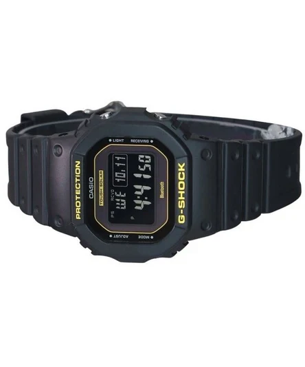 Casio G-Shock Caution Yellow Digital Mobile Link Resin Strap Solar GW-B5600CY-1 200M Mens Watch