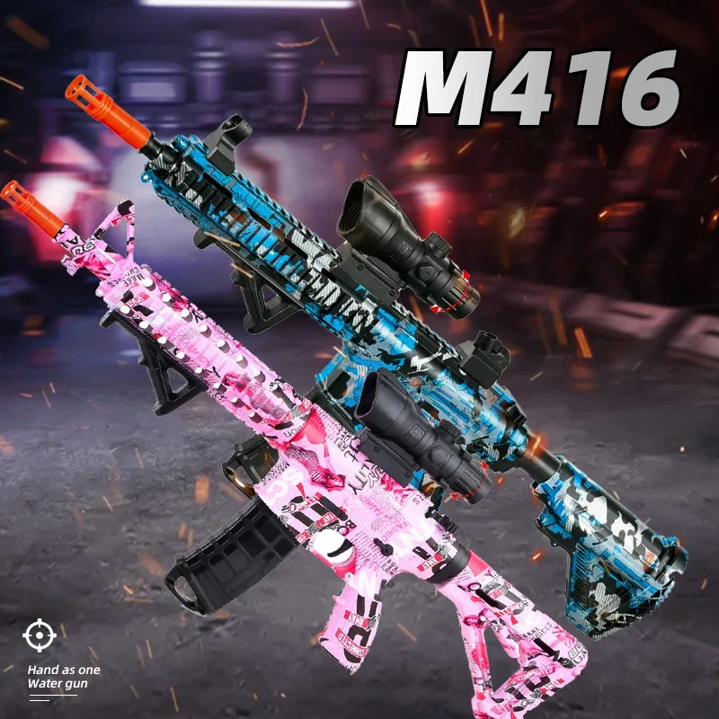 M416 Gun Toy Outdoor Electric Blaster Shooting Sport Gel Bullet