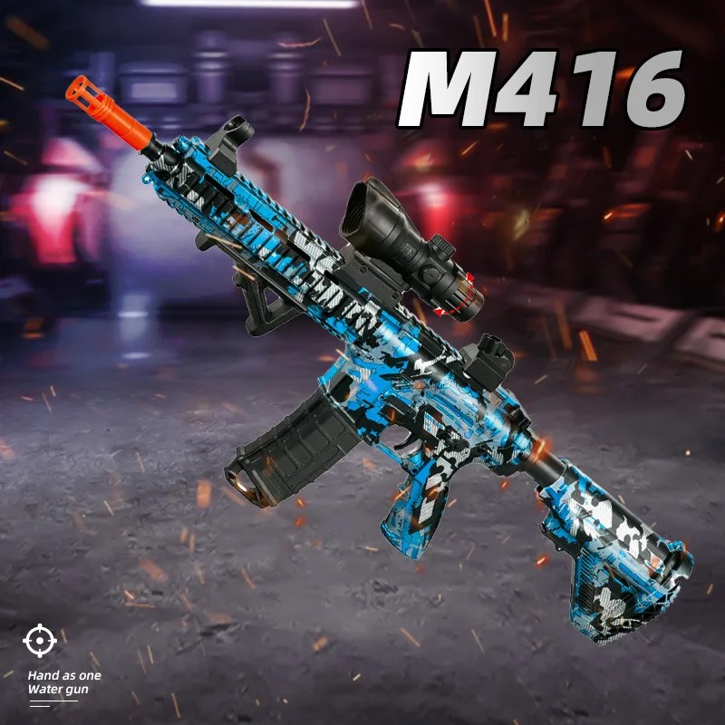 M416 Gun Toy Outdoor Electric Blaster Shooting Sport Gel Bullet