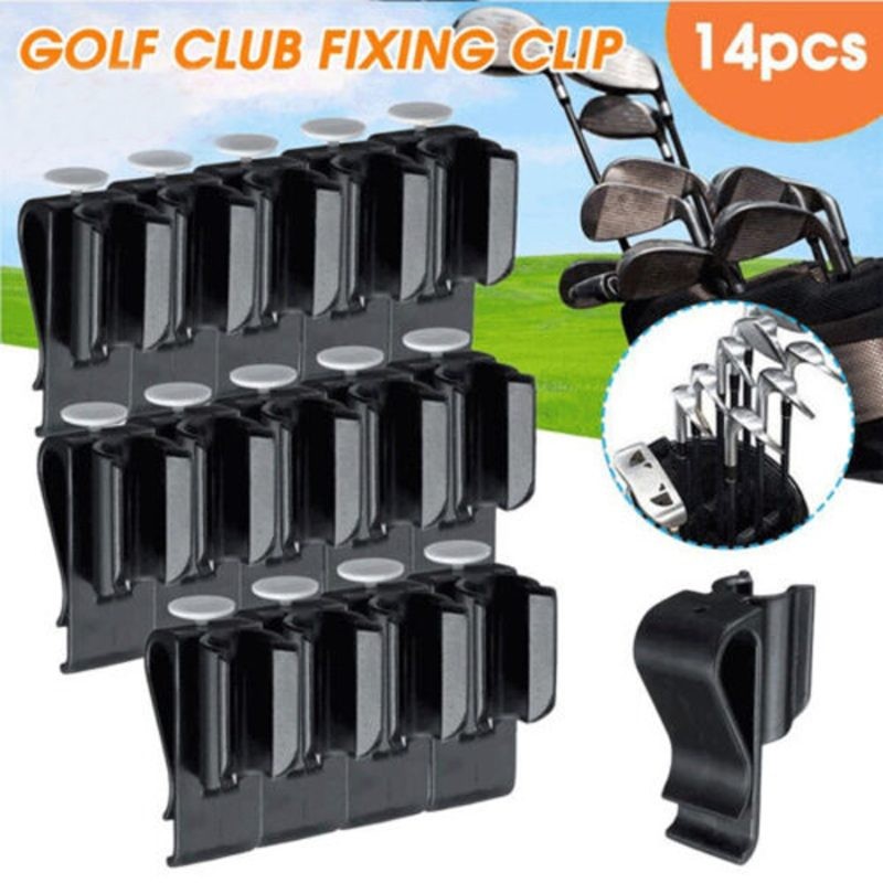 Golf Club Bag Clip Putter Clamp Holder