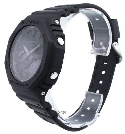 Casio G-Shock GA-2100-1A1 GA2100-1A1 World Time Quartz Mens Watch