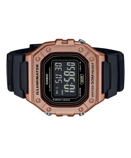 Casio Standard Digital Resin Strap Quartz W-218HM-5BV Men's Watch