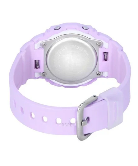 Casio Baby-G Skater Fashion Digital Purple Resin Strap Quartz BGD-565GS-6 100M Women's Watch
