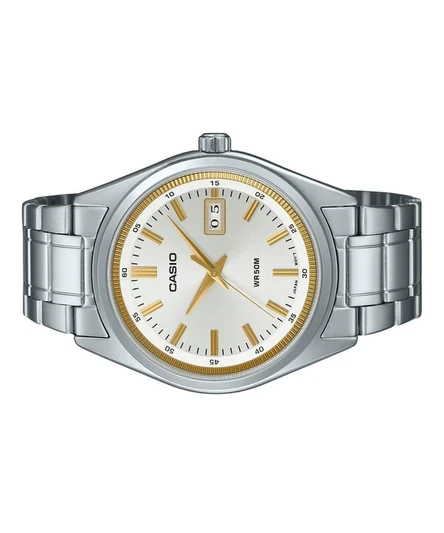 Casio Standard Analog Stainless Steel Silver Dial Quartz MTP-B180D-7AV Men's Watch