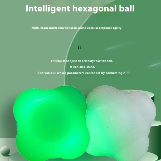 Intelligent Hexagonal Ball Hand Eye Coordination Agility Training Toys